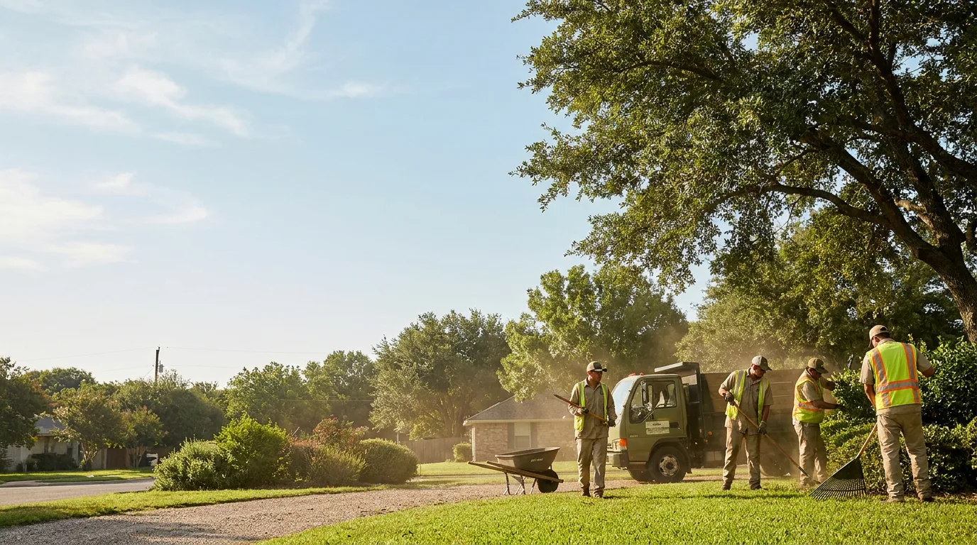 Landscaping in Lazbuddie, TX near me